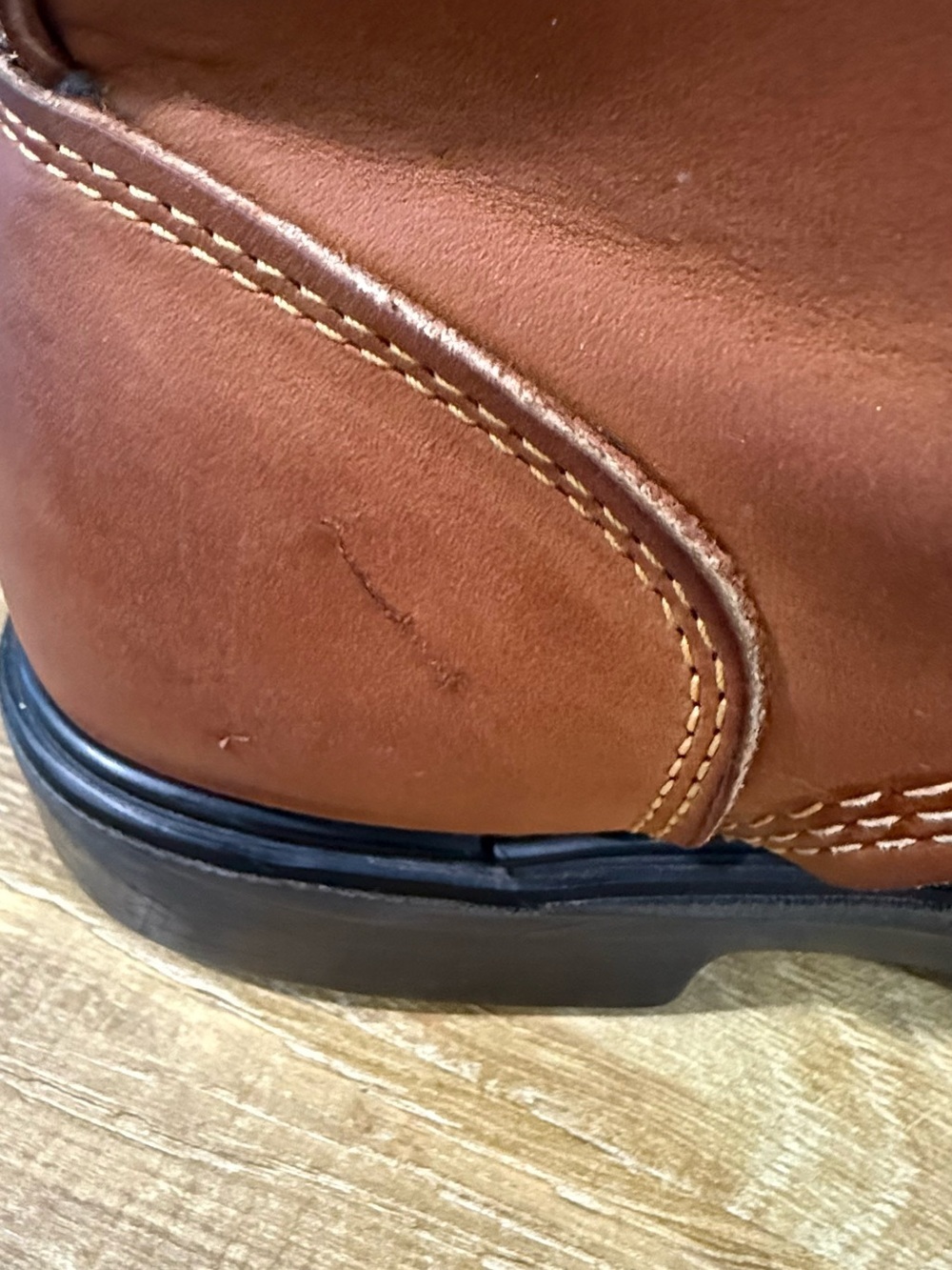 Vintage Red Wing Lace Up Boots | Size 9.5 B - Picture 8 of 13